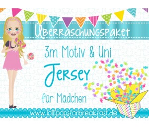 Jersey MIX Überraschungspaket Mädchen 3m